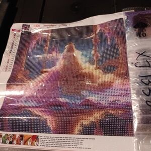 Diamond Painting Kit with Princess Design 30x30